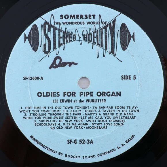 50 Years Of Theatre Pipe Organ Stereo 5x LP Record Box Set 12" Somerset SF-G 52 - Picture 12 of 16